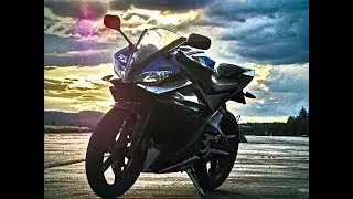 Stunt Day #3 CRASH [Yamaha yzf r-125]