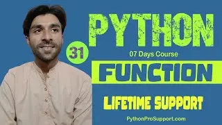 31 Python Functions | Creating Python Function 