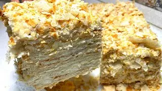 CAKE in 30 min. LAZY NAPOLEON CAKE. Cake recipe