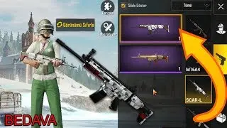 BEDAVA SCAR-L ÖFKE  DESENİ NASIL ALINIR ÜCRETSİZ !!! (PUBG MOBİLE)