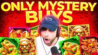 BUYING ONLY *MYSTERY* BONUSES on 5 LIONS!!... GOES CRAZY!!! (Bonus Buys)