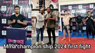 MMA CHAMPION SHIP SECOND PRO FIGHT | AT DEHLI ✅🚩vlog 10 | #youtube #mma #fighting