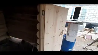 Did you know what kind of doors they put in a bathhouse?