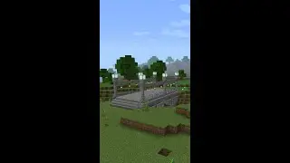 I build a minecraft bridge || Minecraft 