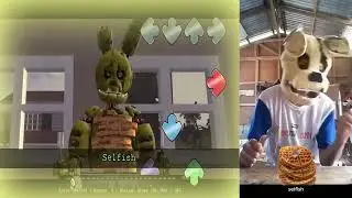 FNF VS FNaF 3 — WAFFLES In Real Life