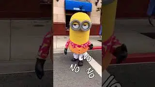 Kevin Minion want bananas #minions #despicableme #shorts #universalstudiosjapan