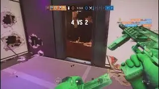 Wall of Death and Closest thing to a Collateral you can get| R6S Clip