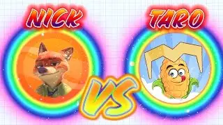 Gota.io // NICK PLAYOVER VS TARO // WHO IS BEST PLAYER OF 2017!?!?