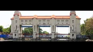 Bendungan Sungai Jagir Surabaya