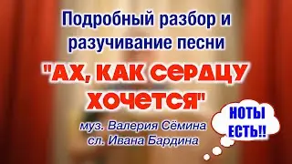 Подробный разбор и разучивание песни 