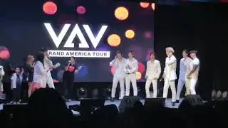 VAV concierto actividades con las fans