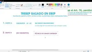 articulo 76 del estatuto básico del empleado público (ebeb): grupos y subgrupos profesionales