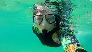 Swimming with a baby Fish - Fish GPS
