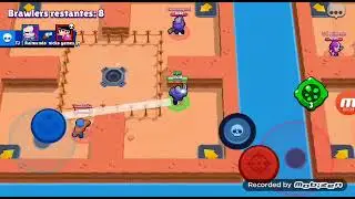 PRIMEIRO VÍDEO DO CANAL! 1 VITORIA E 3 DERROTAS😭 BRAWL STARS