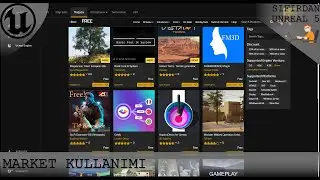 UNREAL ENGİNE ÜCRETSİZ ASSET NASIL YÜKLENİR