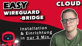WIREGUARD Server / Bridge mit DASHBOARD-GUI einfach in der Hetzner Cloud installieren 