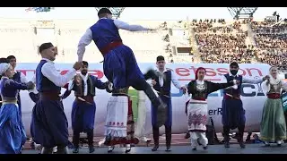 Λιβαδιώτικος χορός στην έναρξη του τελικού Super Cup 2026 | Η Κρήτη στο επίκεντρο