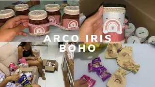 Mostrei os personalizados que fiz em casa para os 2 anos da minha filha #vlog
