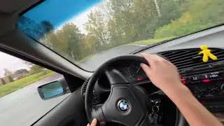 POV | BMW E36 RAIN DRIFT | PART 2 | 4K
