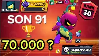 70.000 🏆 Oluyorum İzlemek İstermisin | BrawlStars LIVE 🔴