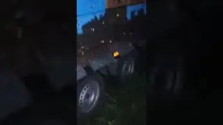 У Паши на прицепе.