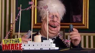 Boris Unveils HMS Nostalgia | Spitting Image