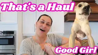 Now That Was A Haul! Maple Is A Good Girl!