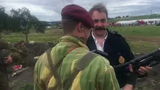 WW2 Bren firing at Yorkshire Wartime Experience.