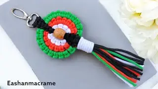 DIY Macrame Key chain | Macrame keychain Tutorial - Macrame Tutorial