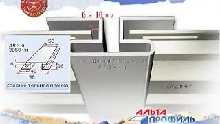 Монтаж винилового сайдинга Альта профиль