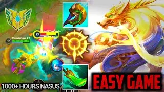 Wild Rift | NASUS ONE TRICK DESTROYING DIAMOND PLAYERS WITH BUFFED NASUS