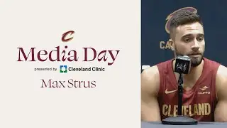 Max Strus | Media Day presented by Cleveland Clinic