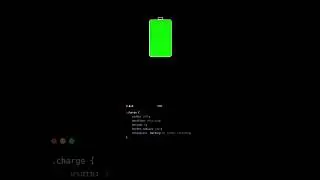 Battery Charging Animation In Html 
