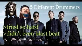 In the End (Linkin Park) - played as 5 Different Drummers