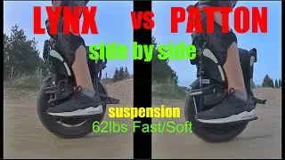 PATTON vs LYNX - 62lbs suspension comparison