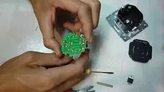 Repairing a dimmer, also known as a light switch with a brightness control