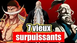 7 VIEUX SURPUISSANTS dans les MANGAS Feat. @linstantmanga