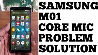 samsung m01 core mic problem