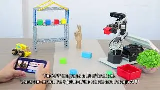 【Unboxing and Reviewing】---DOFBOT Pro 3D Depth Vision Robotic Arm