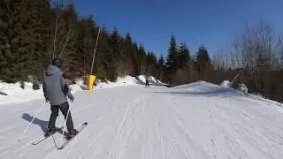 Трасса 11F Буковель в 4К\Сезон 2018-2019 Bukovel