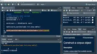 Part 9: Splitting text data to pre-proces in Quanteda