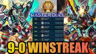 9-0 WINSTREAK in MASTER RANK! UNDEFEATED Dragonlink Deck! [Yu-Gi-Oh! Master Duel]