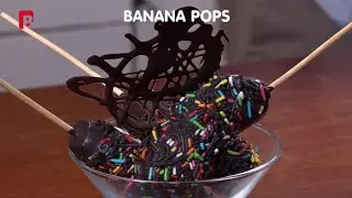 BANANA POPS | CHOCOLATE GOODNESS | BREAKFAST | FOODIES CLUB