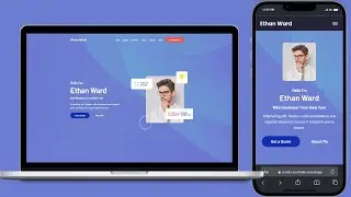 Build Personal Portfolio Website Using HTML, CSS| Free Deploy And Source Code| Portfolio Website 😎