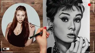 DRAWING AUDREY HEPBURN