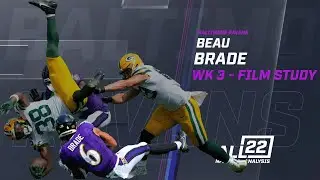"FLIPPED THE SCRIPT" - BEAU BRADE FILM STUDY #ravens #ravensflock #baltimoreravens #baltimore