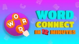 Word Connect Game (Crossword) in 12 Minutes + Construct 3 File