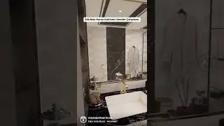 3ds Max Kursu Öğrenci Render Çalışması, Banyo Tasarım, Mimar, İç Mimar, İç Mekan Tasarım, Vray