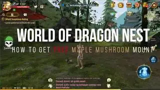 World of Dragon Nest - Get your free mushroom mount