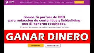 GANA DINERO con WeAreContent como REDACTOR o Vendiendo enlaces